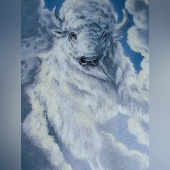 VINTAGE Call of the Buffalo 🦬 2nd Issue in the Legend of the White Buffalo Plate - Picture 7 of 13